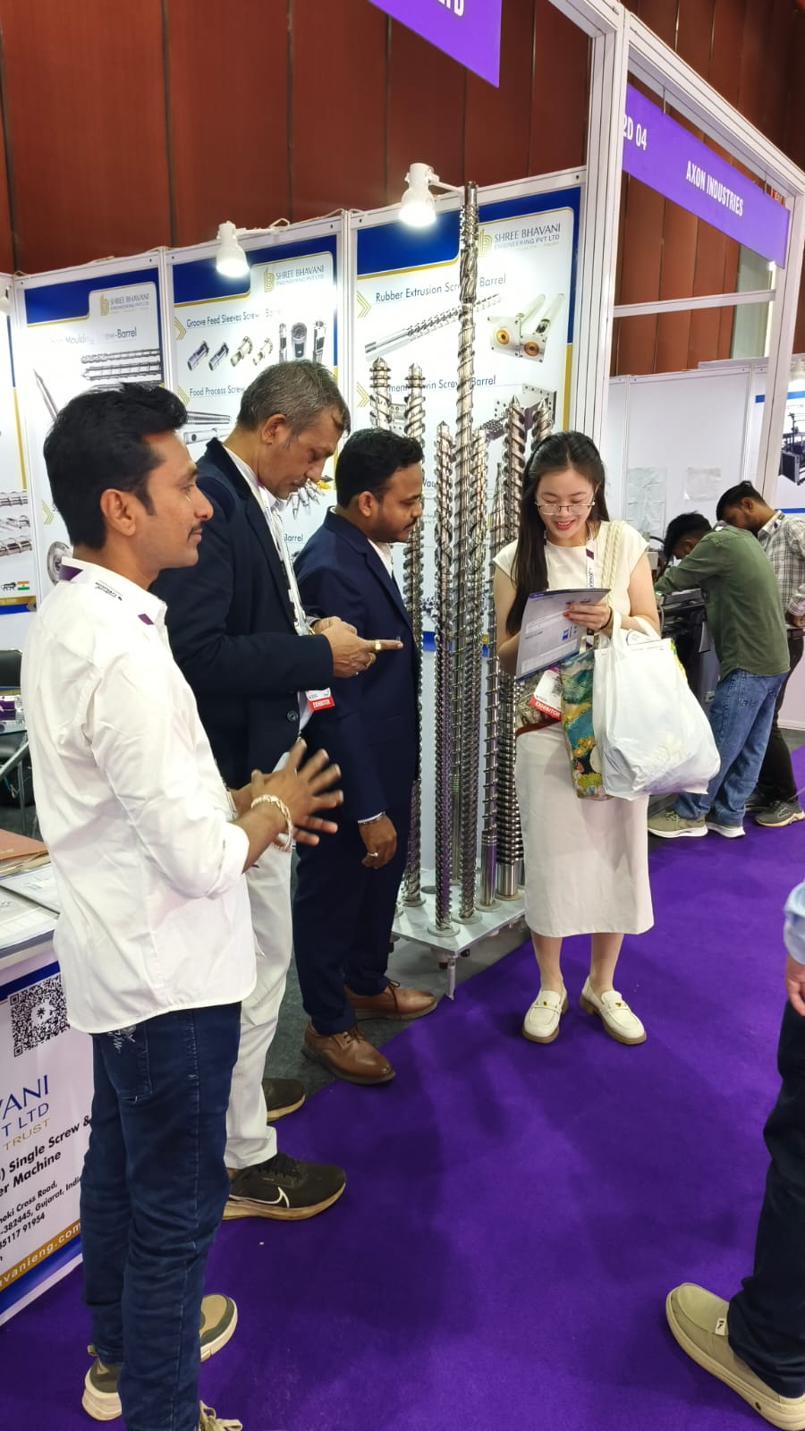 Unique Extrusion machinery exhibition